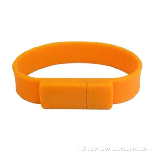Promotional Bracelet USB Flash Drive with 1 to 32GB Storage Capacity, Customization Welcomed